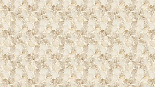 Papier peint pétales Motif délicat de pétales aux nuances beige et crème