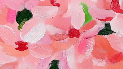 Papier peint pétales roses Douces touches florales et nuances pastel