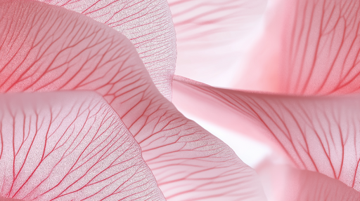 Papier peint pétales roses Texture délicate et veinures subtiles