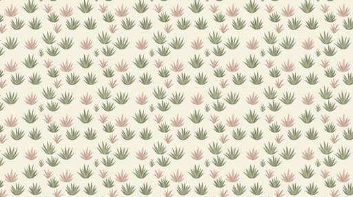 Papier peint plantes succulentes Motif de plantes aux teintes douces