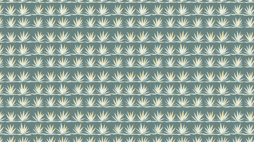 Papier peint plantes succulentes Motif répétitif de succulentes aux teintes douces sur fond vert