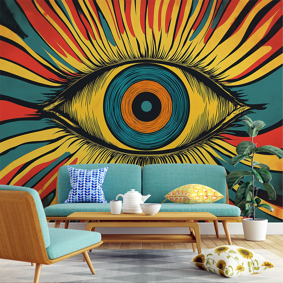 Papier Peint Psychedelique