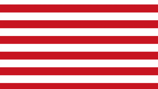 Papier peint rayures horizontales Rouge intense