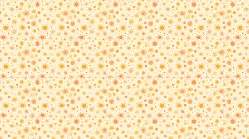 Papier peint soleil Motifs de soleils aux couleurs douces sur fond clair
