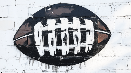 Papier peint sportif Motif de ballon de football stylisé