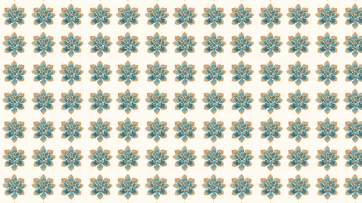 Papier peint succulentes Motif répétitif de succulentes délicates sur fond clair