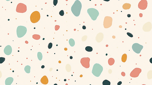 Papier peint taches colorées Motif ludique et moderne