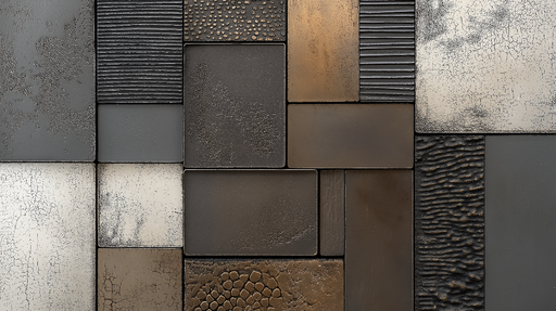 Papier peint textures modernes Panneaux décoratifs en tonalités sombres et textures variées