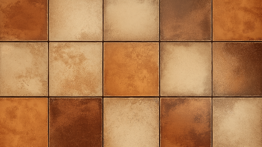 Papier peint tomettes Lisses et style ancien