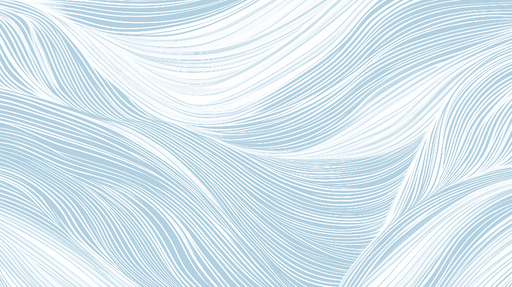 Papier peint vague Motif ondulé en bleu et blanc