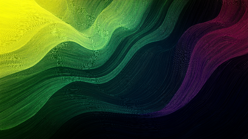 Papier peint vagues abstraite dégradé de couleurs