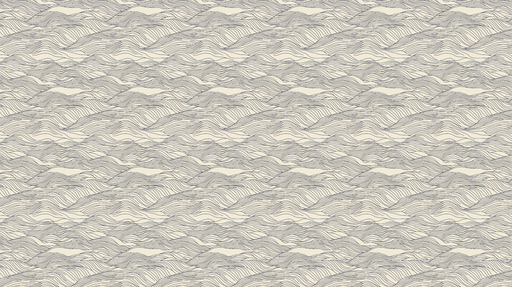 Papier peint vagues Motif ondulé minimaliste en lignes grises sur fond clair