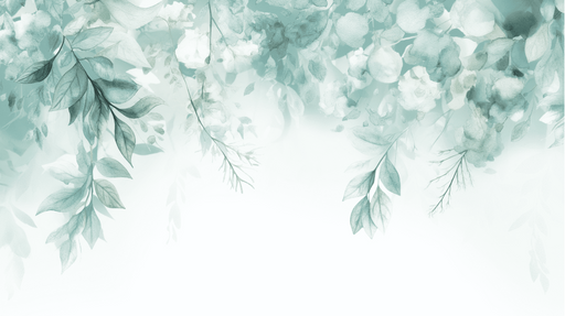 Papier peint vegetation vert d eau branches tombantes