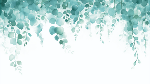 Papier peint verdure vegetation tombante vert d eau