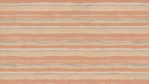 Papier peint rayures Design pastel et chaleureux