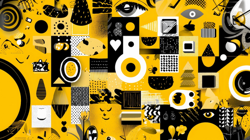 Papier peint abstrait Design géométrique moderne