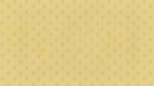 Papier peint motifs délicats Jaune et Or