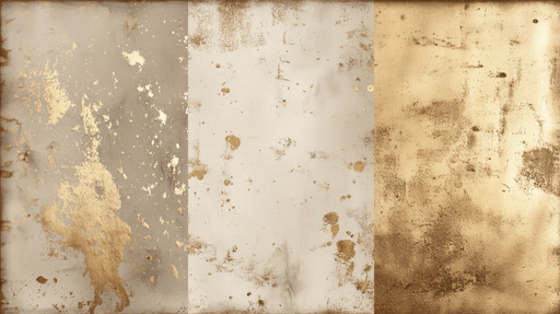 Papier peint abstrait Effet or vieilli