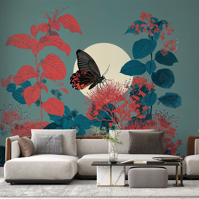 Papier peint papillon | Naturel et coloré