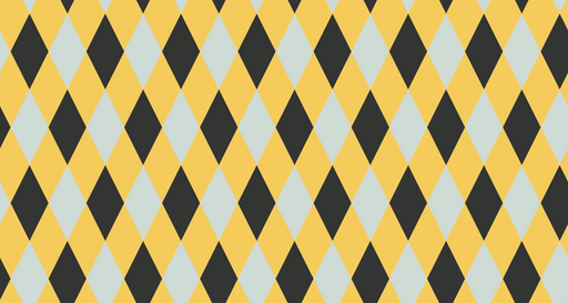 Papier peint losanges Jaune et Noir