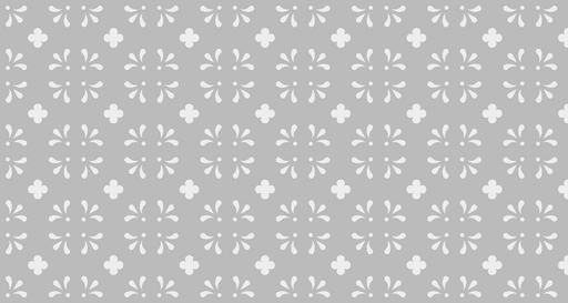 Papier peint motif floral Design élégant gris et blanc