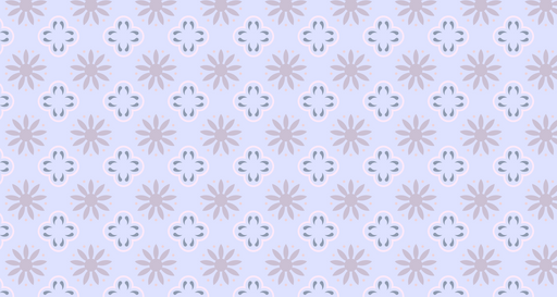 Papier peint floral Motif géométrique pastel