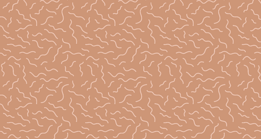 Papier peint ondulé Design terre cuite et beige