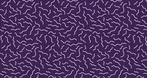 Papier peint abstrait Motif ondulé violet et blanc