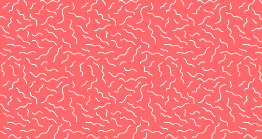 Papier peint ondulations Motif rose et blanc