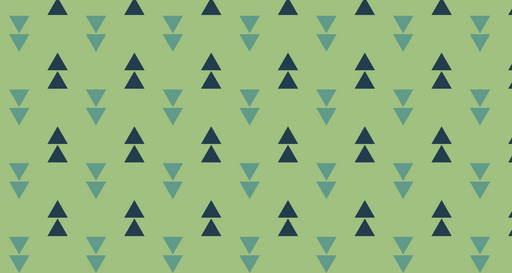 Papier peint géométrique Motifs triangles verts et bleus