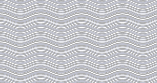 Papier peint ondulation Gris argenté moderne