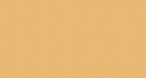 Papier peint japonais Motif vague doré