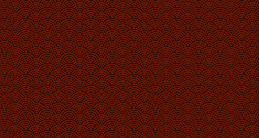 Papier peint éventail Motif d'arcs rouges élégants