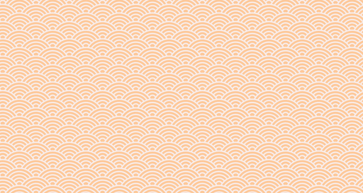 Papier peint vagues Design géométrique saumon