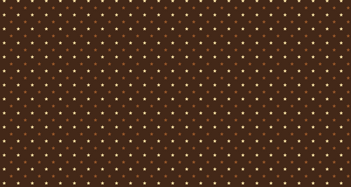 Papier peint étoiles Motif étoilé beige et marron