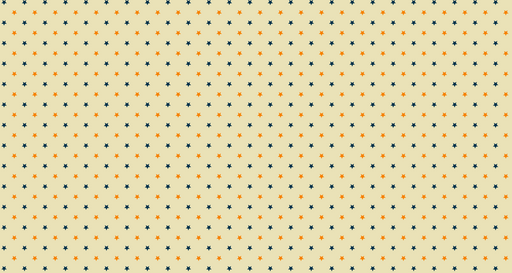 Papier peint étoilé Motif étoilé jaune et bleu