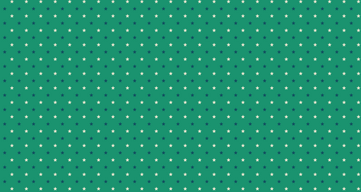 Papier peint étoiles Motif étoilé sur fond vert