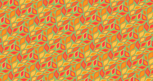 Papier peint feuillage automnal Motifs de feuilles colorées