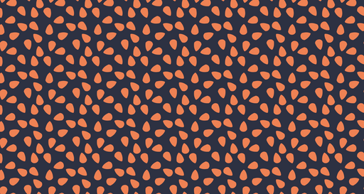 Papier peint gouttes Motif orange et bleu marine
