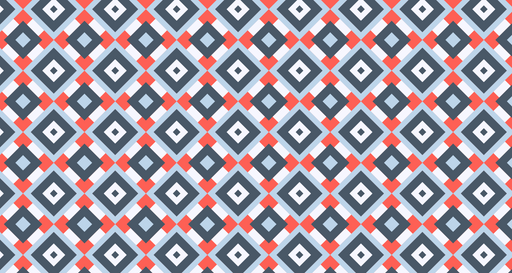 Papier peint géométrique Motifs losanges multicolores