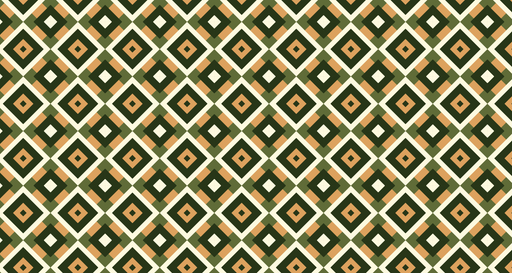 Papier peint géométrique Motifs losanges vintage