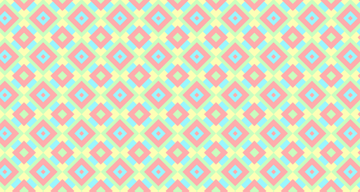 Papier peint géométrique Motifs pastel en diamant