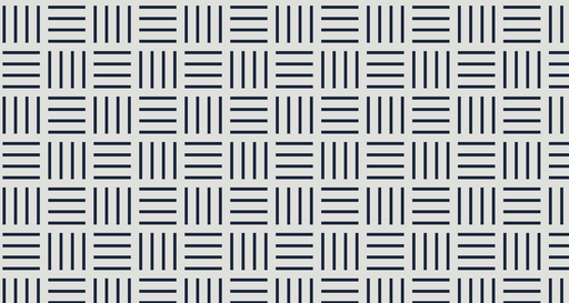 Papier peint géométrique Motif lignes noires et blanches