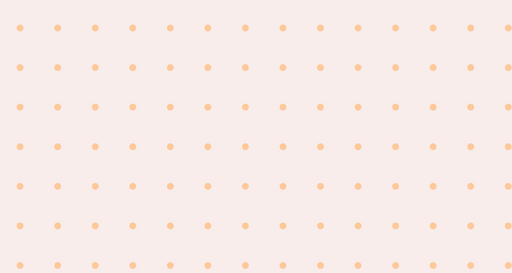 Papier peint à pois orangés Design minimaliste et moderne