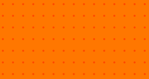 Papier peint à pois Orange vif et ludique