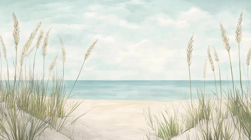 Papier peint plage Paysage marin apaisant