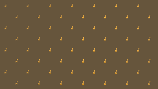 Papier peint girafe Design minimaliste marron et orange