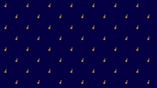 Papier peint girafe Design minimaliste doré sur fond bleu marine