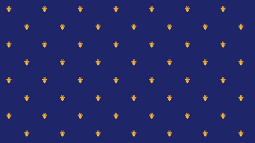 Papier peint girafe Fond bleu avec motifs dorés