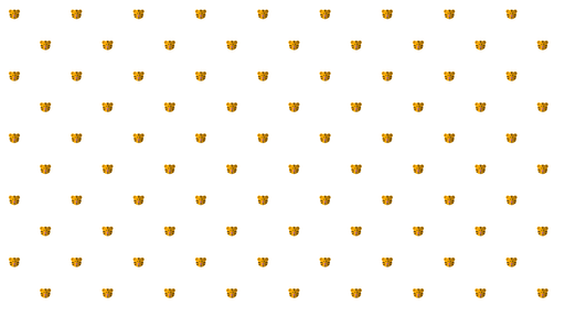 Papier peint tigre Motif ludique de têtes de tigre